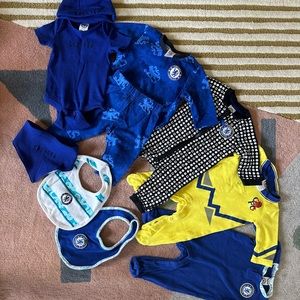 Chelsea FC Baby Clothes 0-3 months